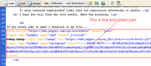 Create PayPal Donate button