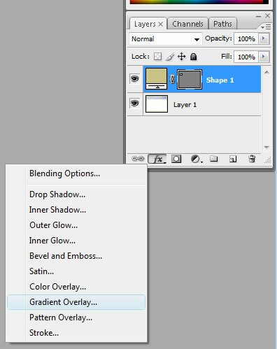 new layer style