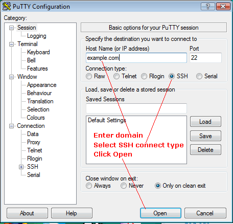 ssh shell access tutorial