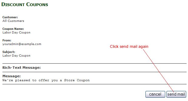 confirm coupon email