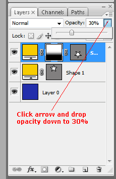 drop opacity