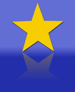 Reflected star